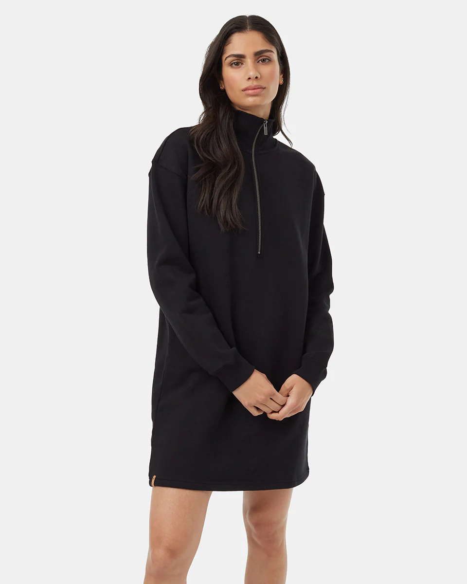 1/4 Zip Fleece Dress - Image 2