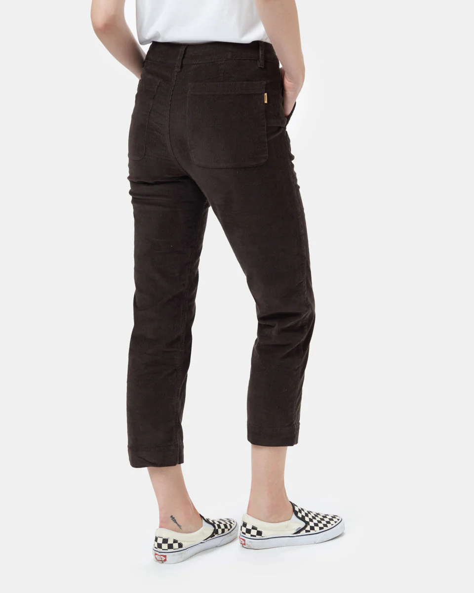 Corduroy Cropped Straight Leg Pant - Image 3