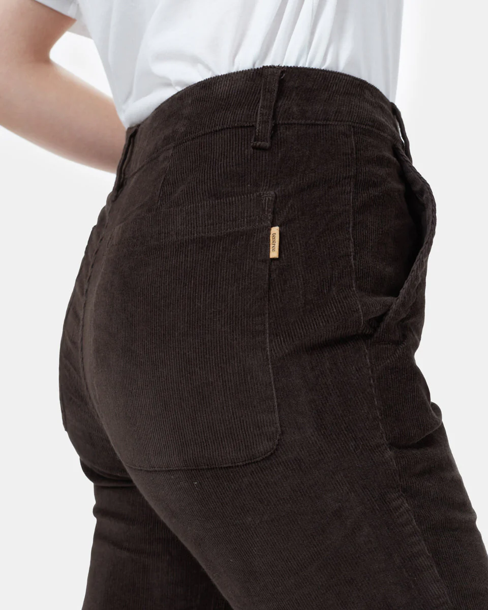 Corduroy Cropped Straight Leg Pant - Image 4