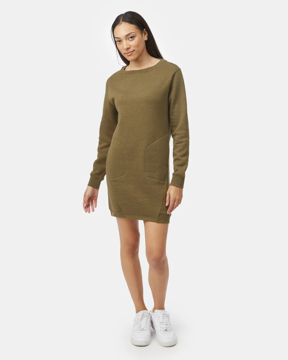 Fleece Crew Dress - Image 2