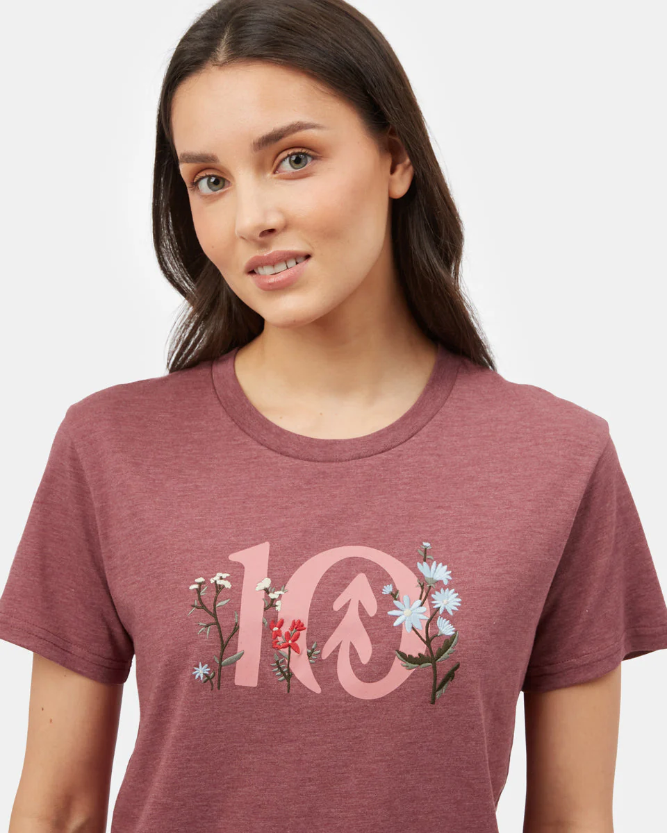 Floral Logo T-Shirt - Image 5