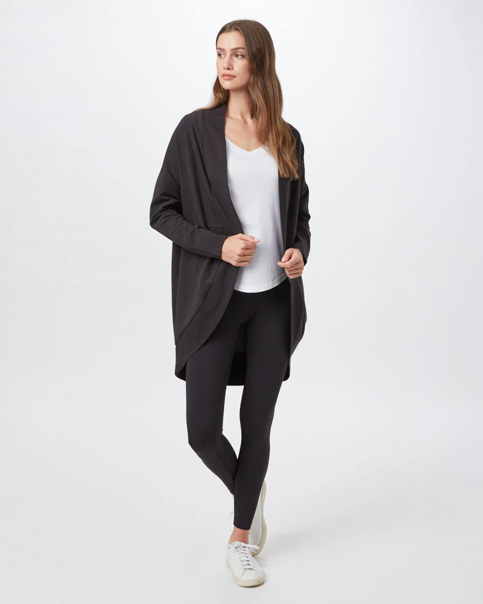 French Terry Cocoon Cardigan