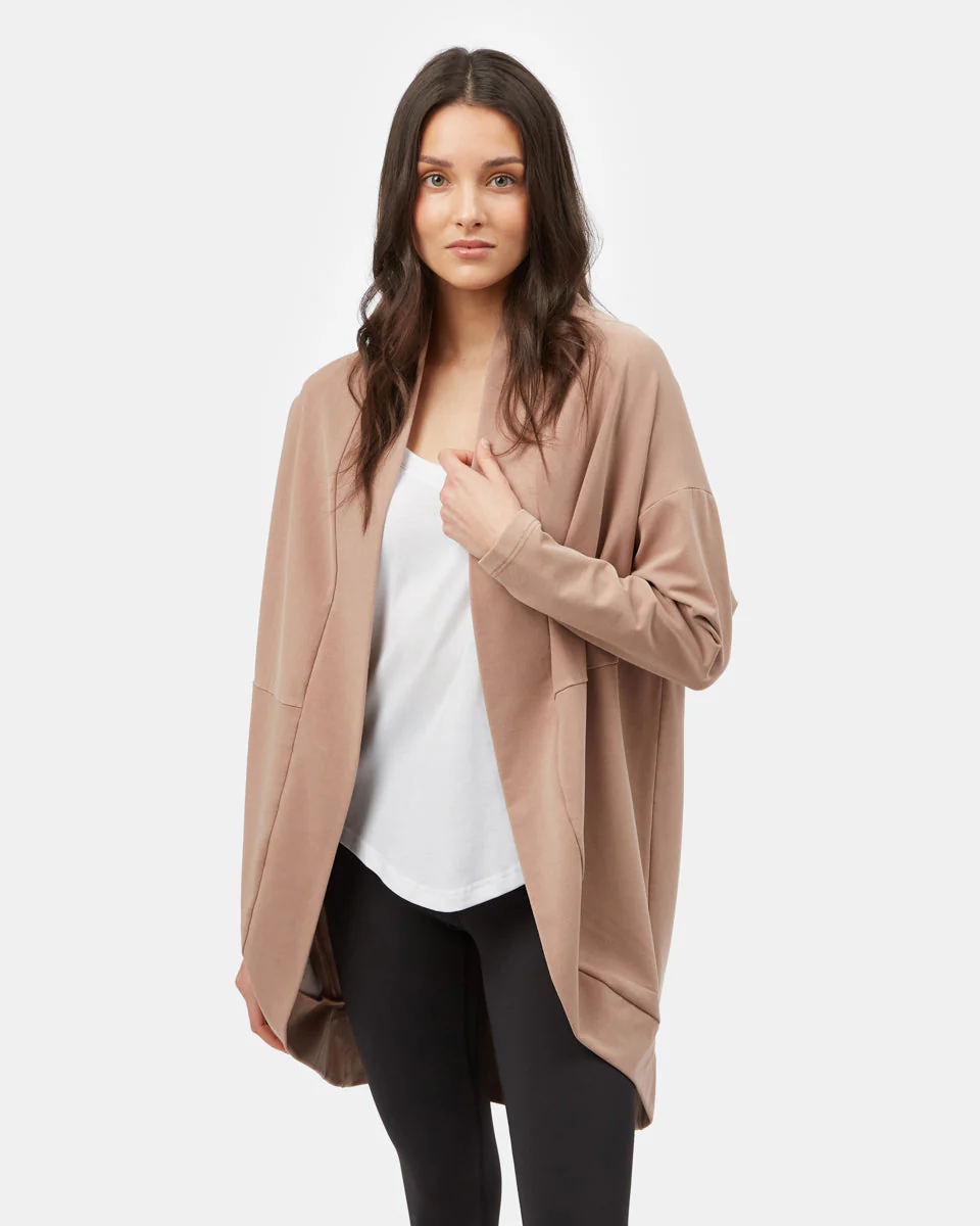French Terry Cocoon Cardigan - Image 2