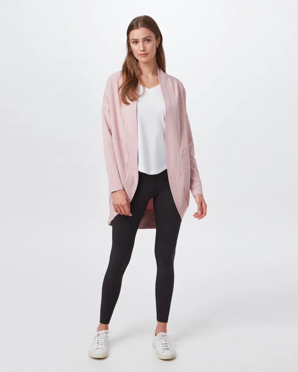 French Terry Cocoon Cardigan - Image 2
