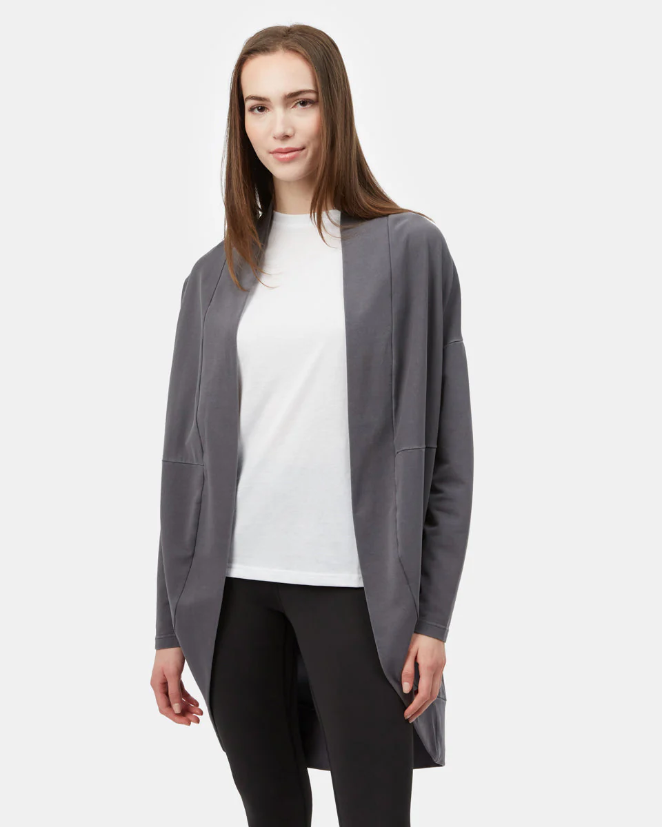 French Terry Cocoon Cardigan - Image 2