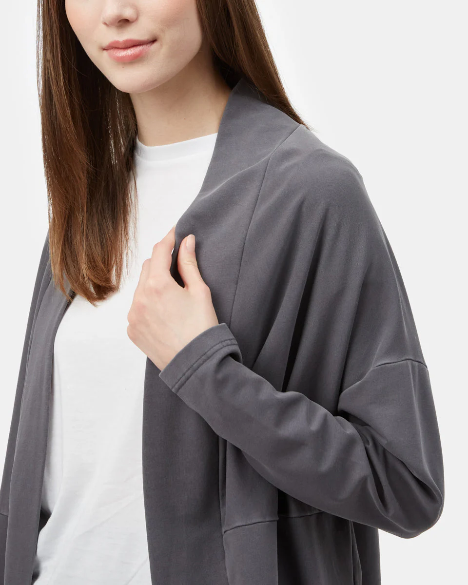 French Terry Cocoon Cardigan - Image 3