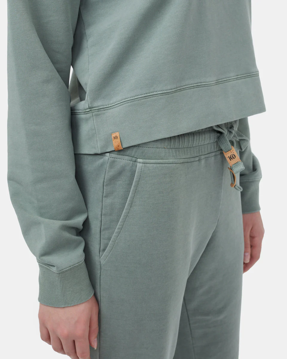 French Terry Cropped Hoodie - Image 3