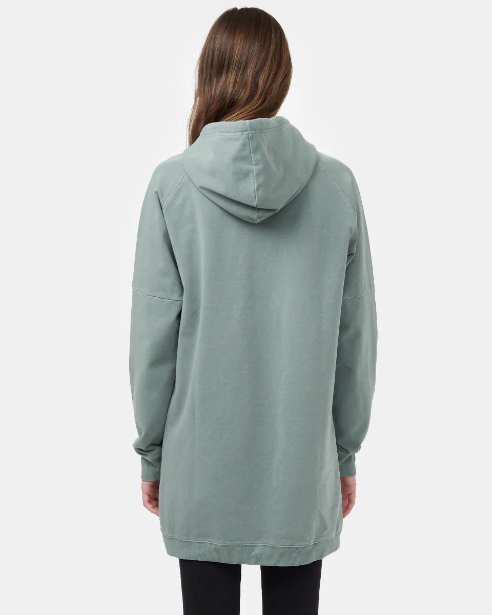Oversized French Terry Hoodie Dress - Image 3