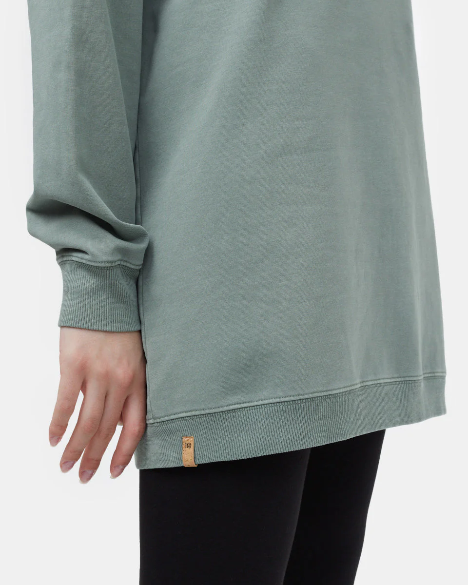 Oversized French Terry Hoodie Dress - Image 5