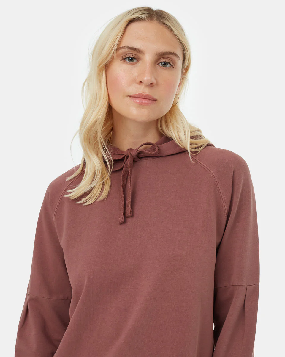 Oversized French Terry Hoodie Dress - Image 4