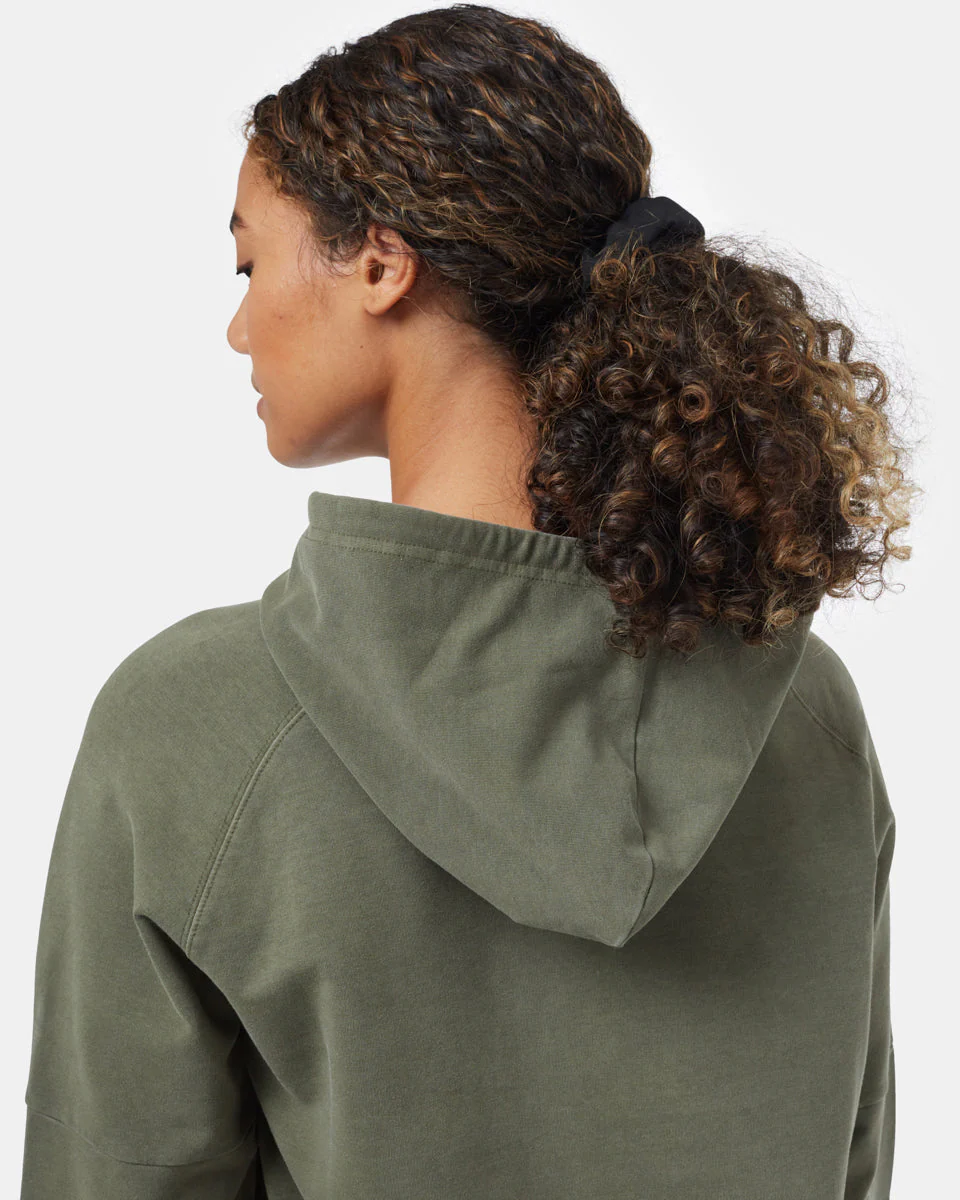 Oversized French Terry Hoodie Dress - Image 4