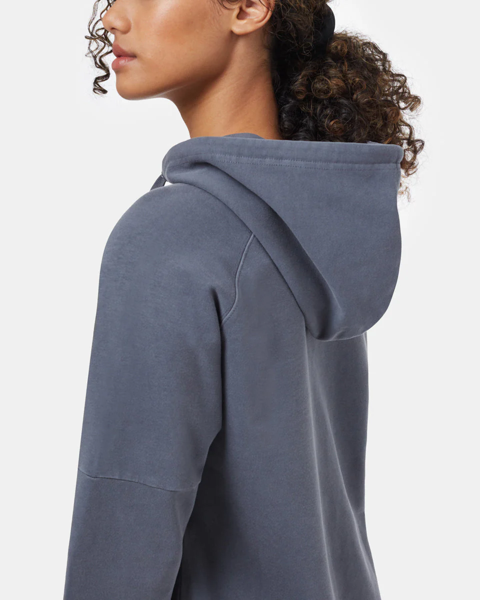 Oversized French Terry Hoodie Dress - Image 4