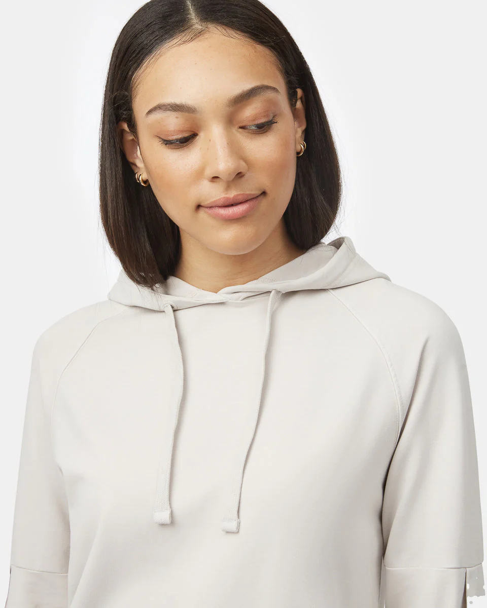 Oversized French Terry Hoodie Dress - Image 3