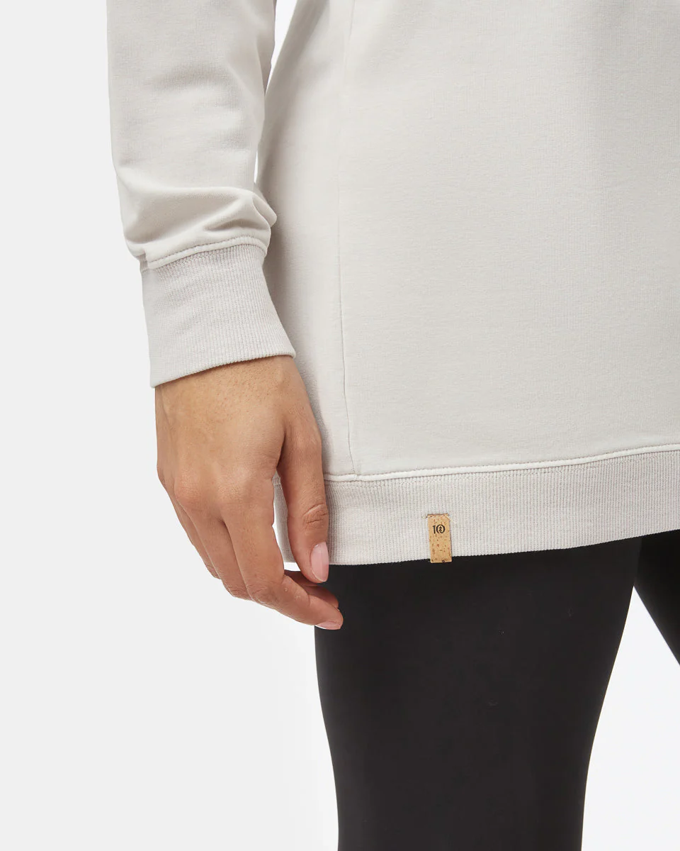 Oversized French Terry Hoodie Dress - Image 4