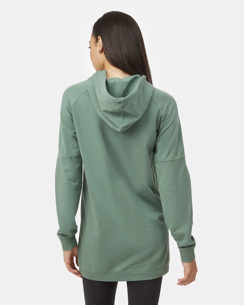 Oversized French Terry Hoodie Dress - Image 2