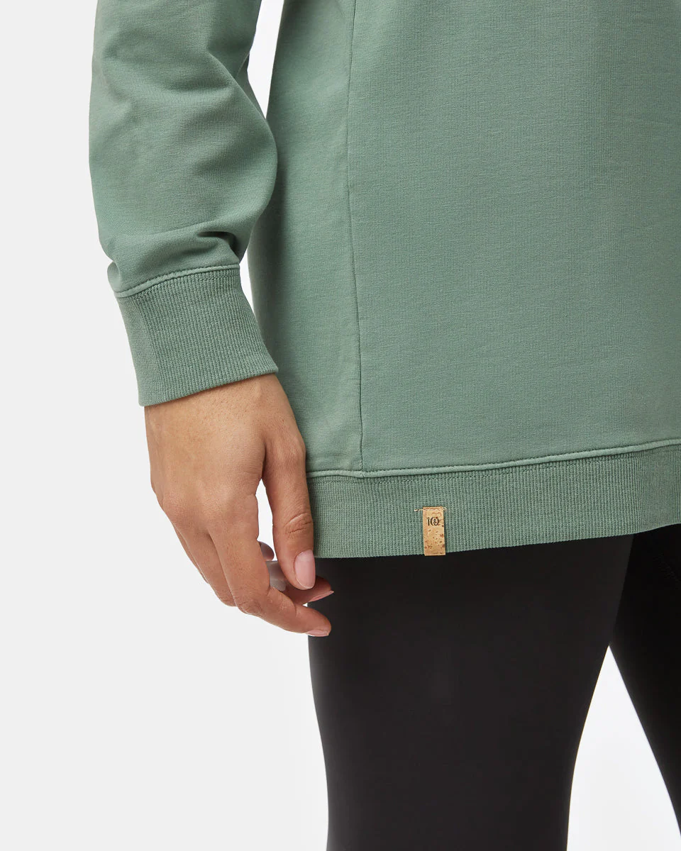 Oversized French Terry Hoodie Dress - Image 4
