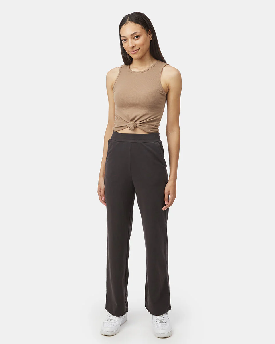 French Terry Wide Leg Sweatpant - Image 2
