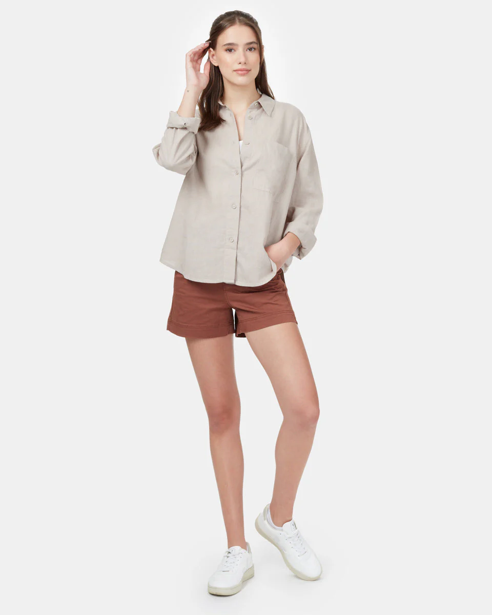 Hemp Button Front Shirt - Image 2