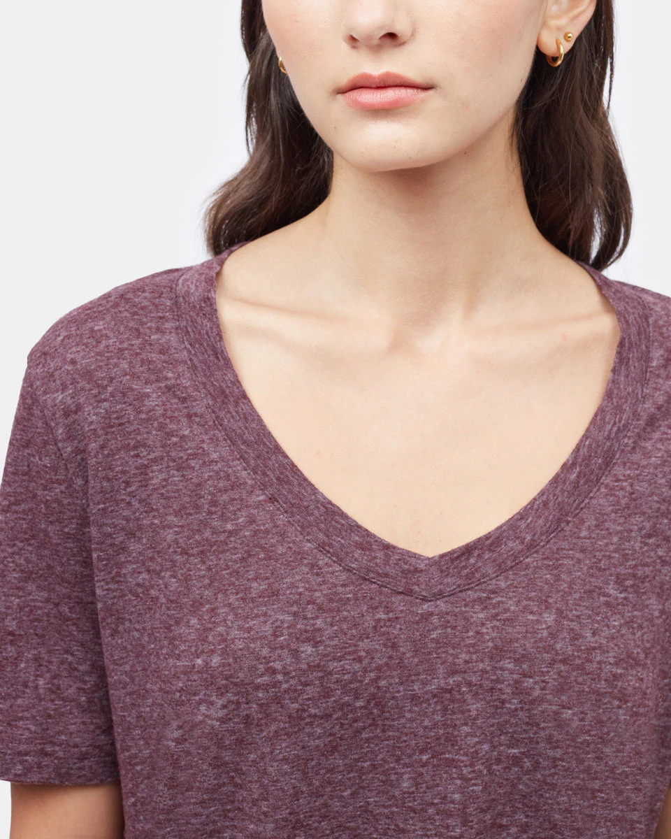 Hemp V-Neck T-Shirt - Image 4
