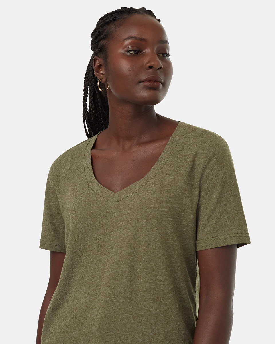 Hemp V-Neck T-Shirt - Image 4