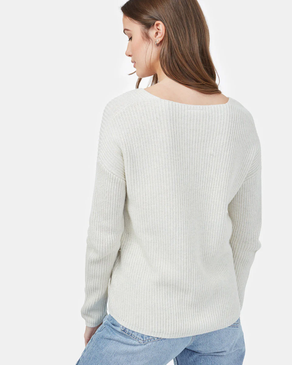 Highline Cotton Light V-Neck Sweater - Image 5