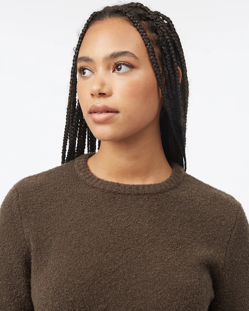 Highline Fuzzy Crew Sweater - Image 4