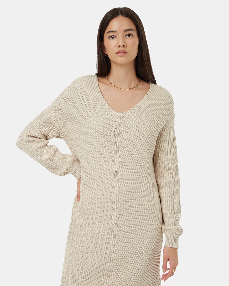 Highline V-Neck Sweater Dress - Image 2