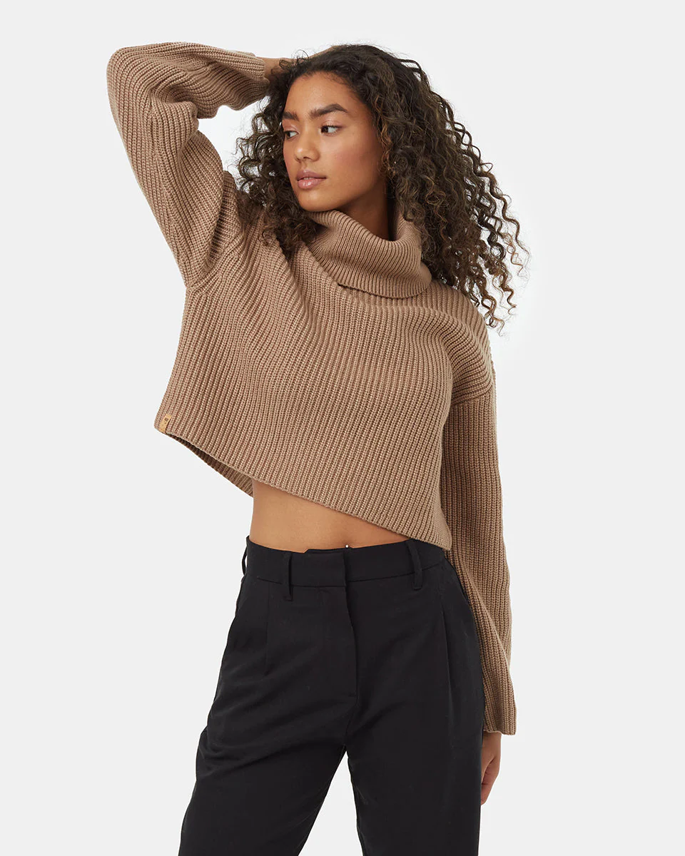 Highline Wide Neck Turtleneck - Image 5