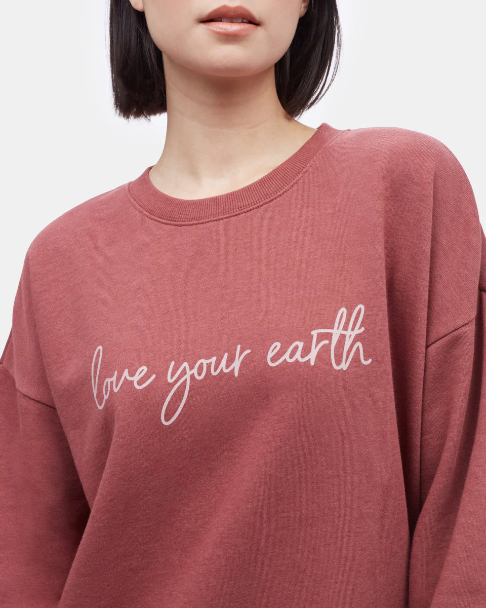 Love Your Earth Oversized Crew - Image 3