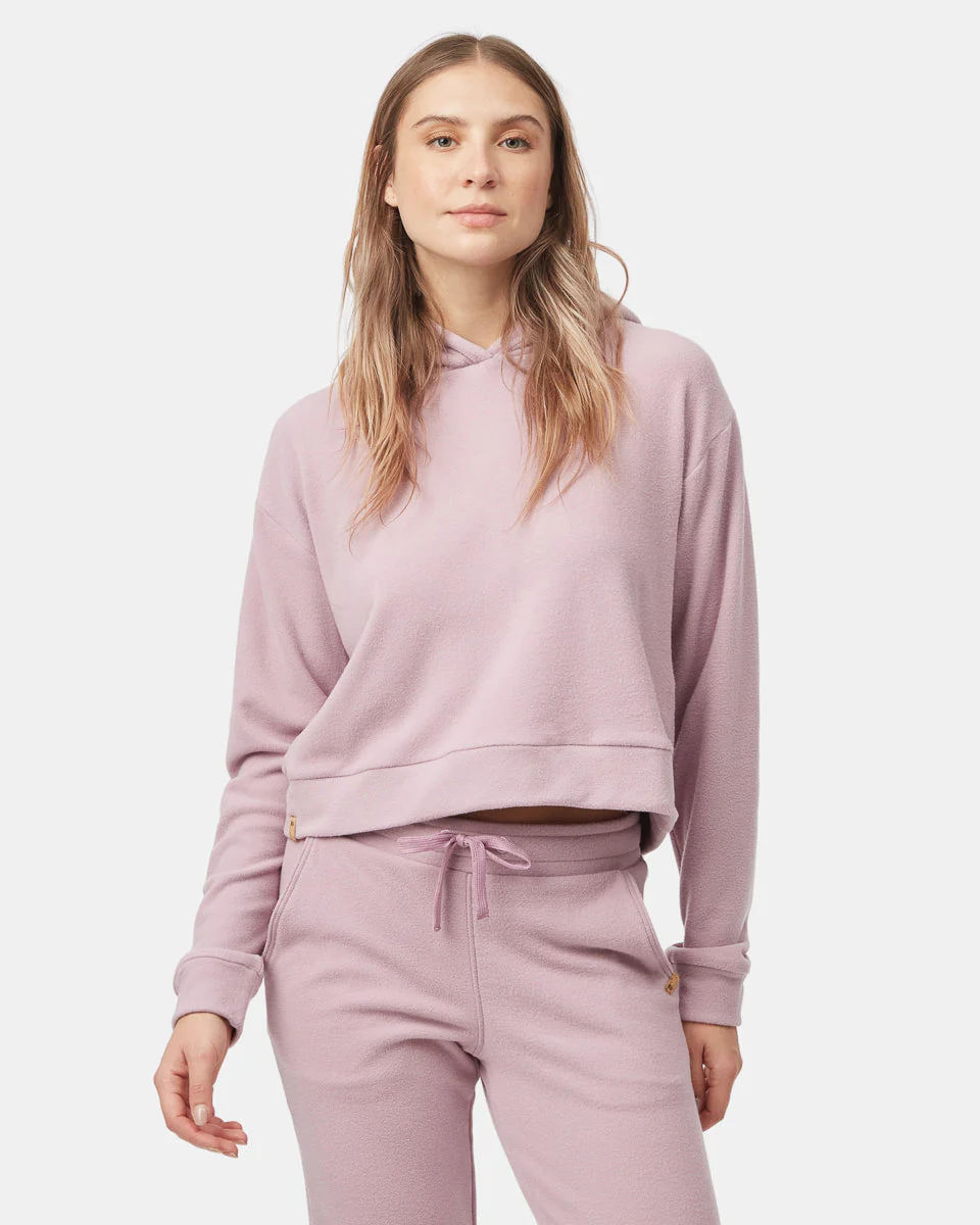 Luxe Cropped Hoodie