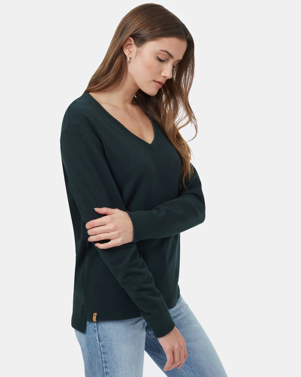 Luxe V-Neck Fleece - Image 2