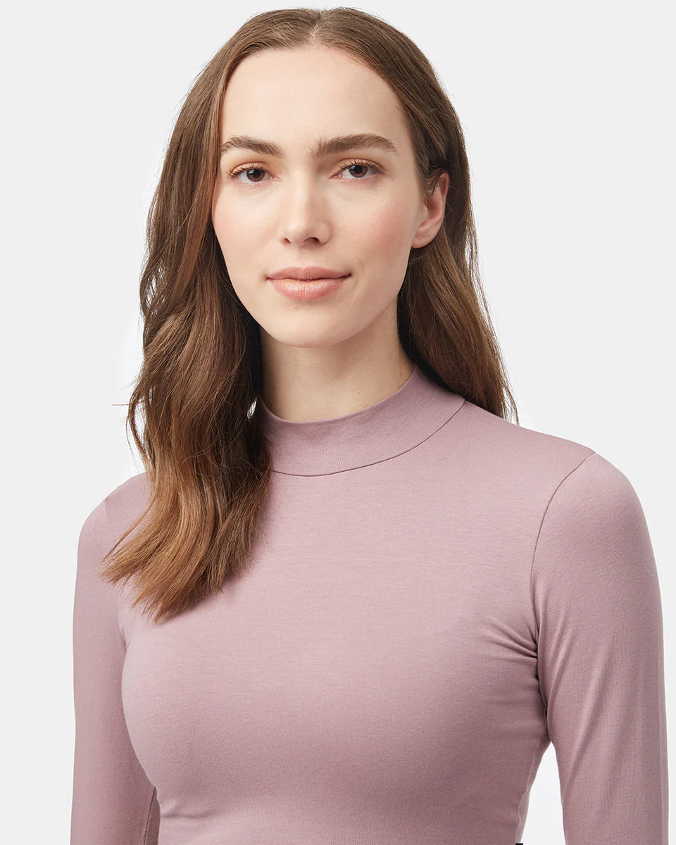 Mockneck Longsleeve Crop - Image 4