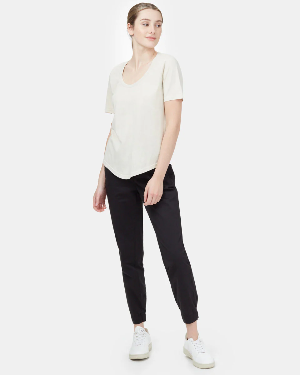 Natural Dye V-Neck T-Shirt - Image 2