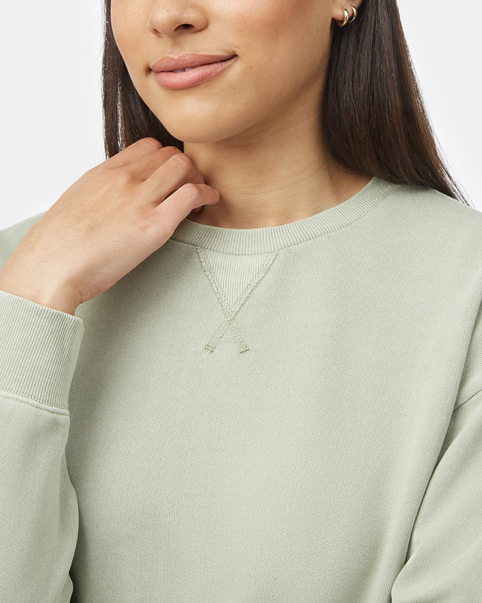 Organic Cotton French Terry Crew - Image 4