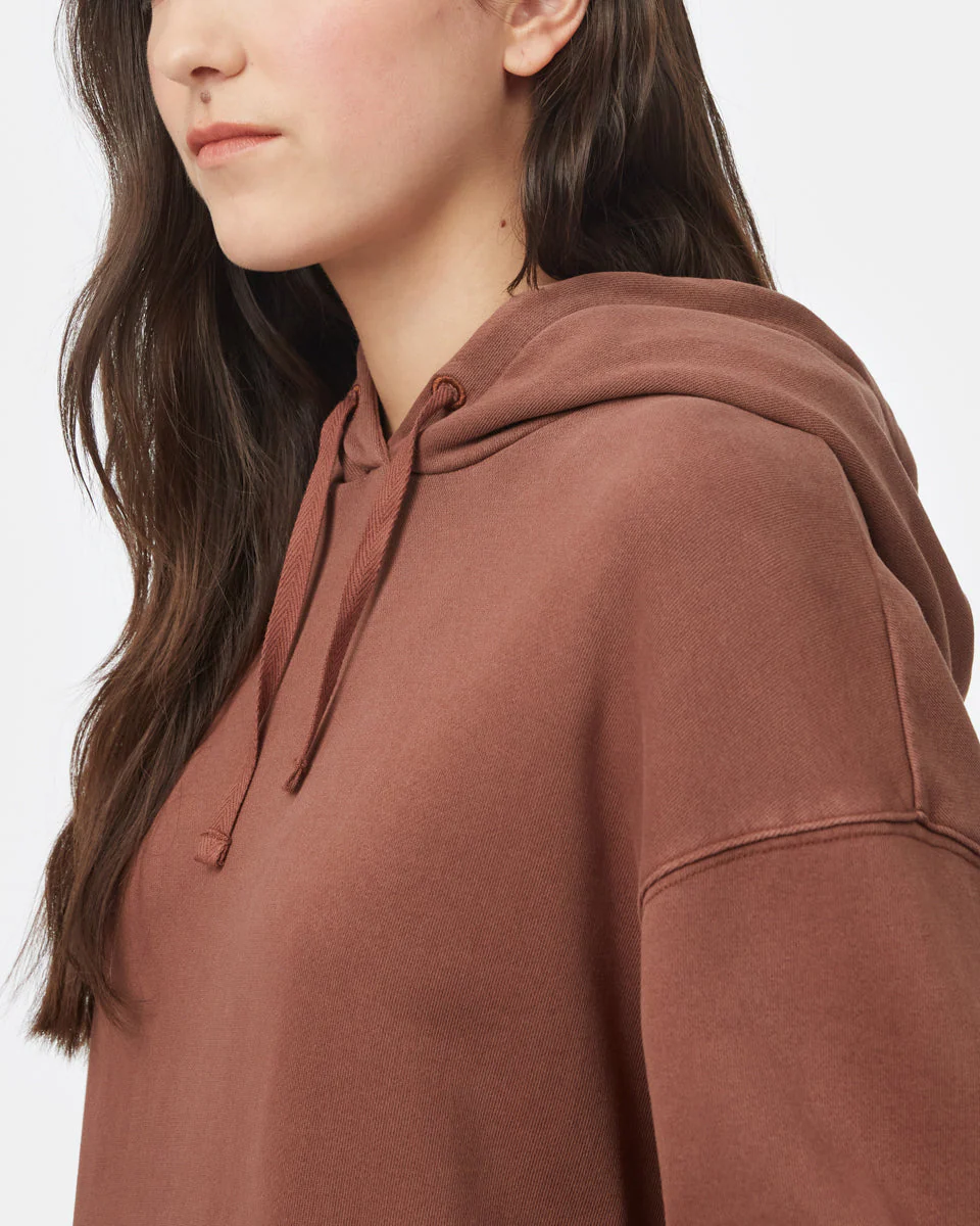 Organic Cotton French Terry Oversized Hoodie - Image 4