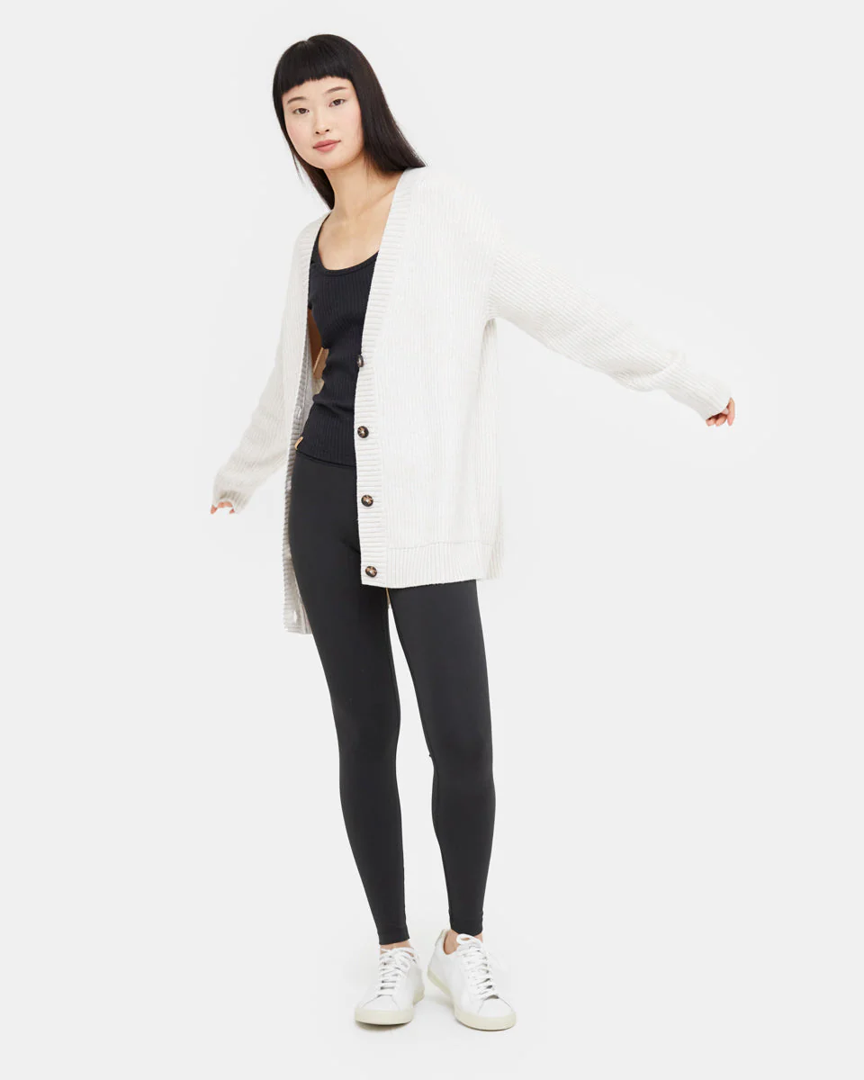 Oversized Button Cardigan - Image 4