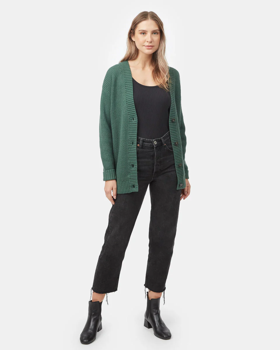 Oversized Button Cardigan - Image 2