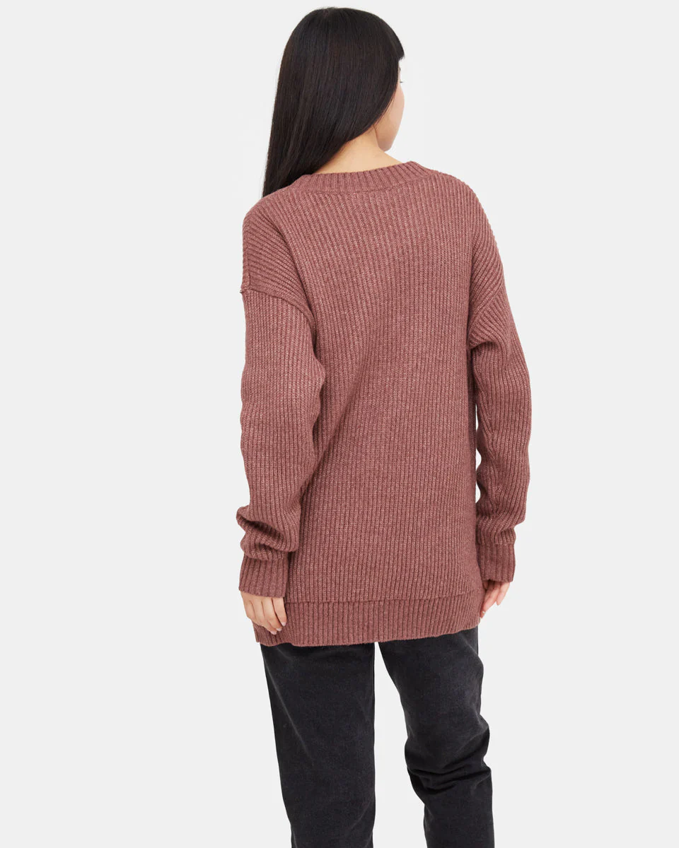 Oversized Button Cardigan - Image 3