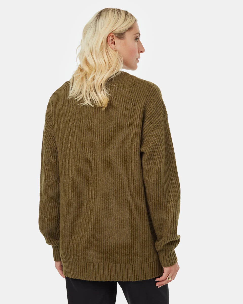 Oversized Button Cardigan - Image 2
