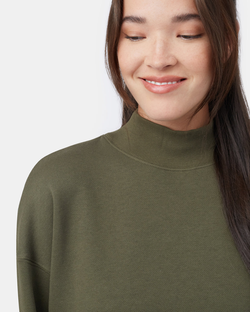 Oversized Mockneck Fleece - Image 4