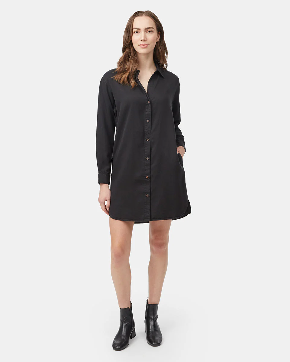 Oversized Shirt Dress - Image 3