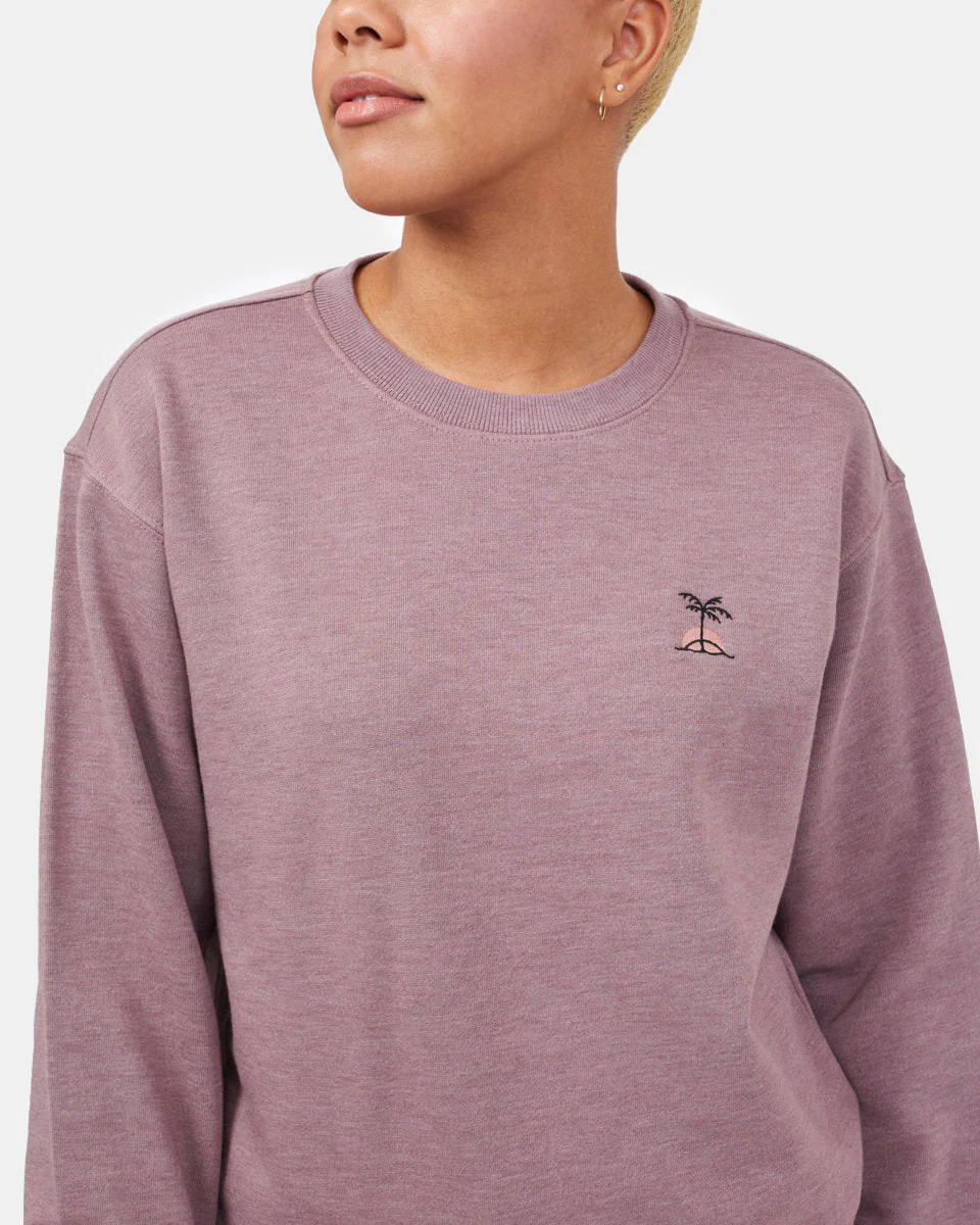 Palm Sunset Embroidery Crew - Image 5