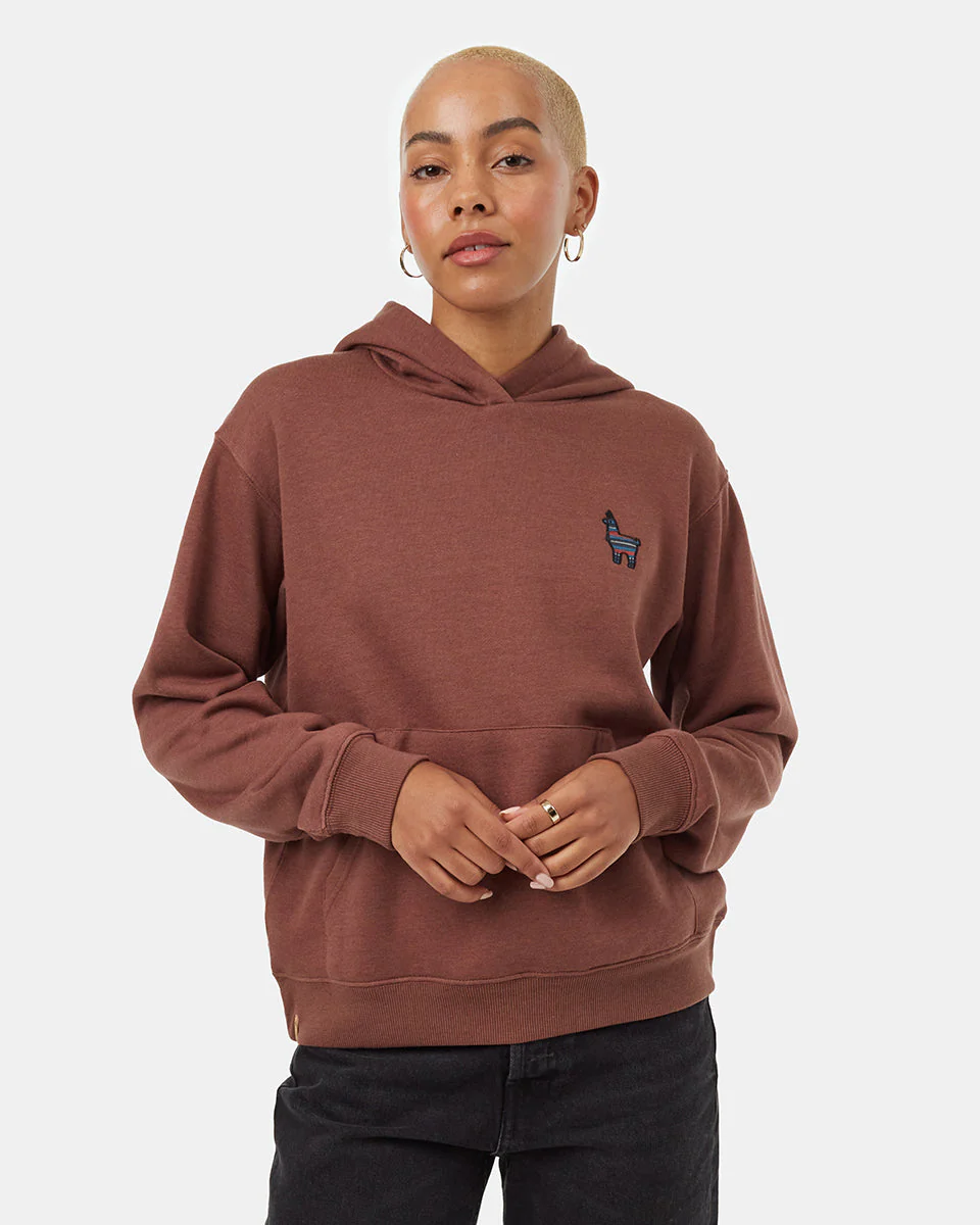 Peru Embroidered Llama Hoodie - Image 6