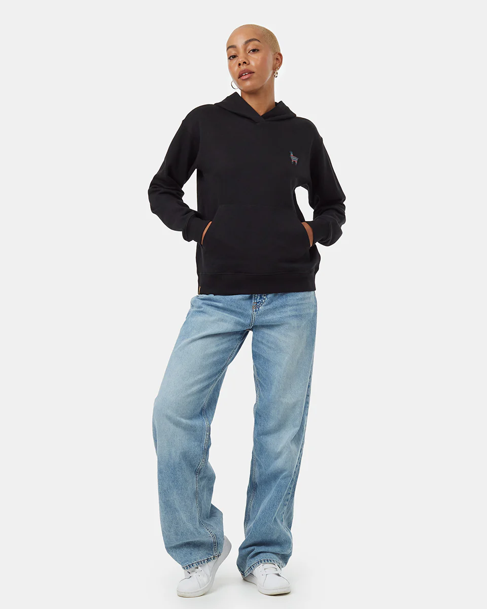 Peru Embroidered Llama Hoodie - Image 2