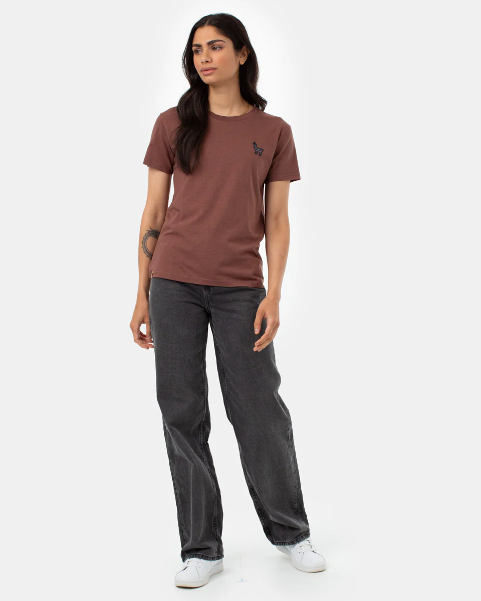 Peru Embroidered Llama T-Shirt - Image 2