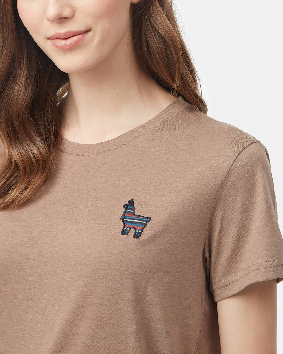 Peru Embroidered Llama T-Shirt - Image 4