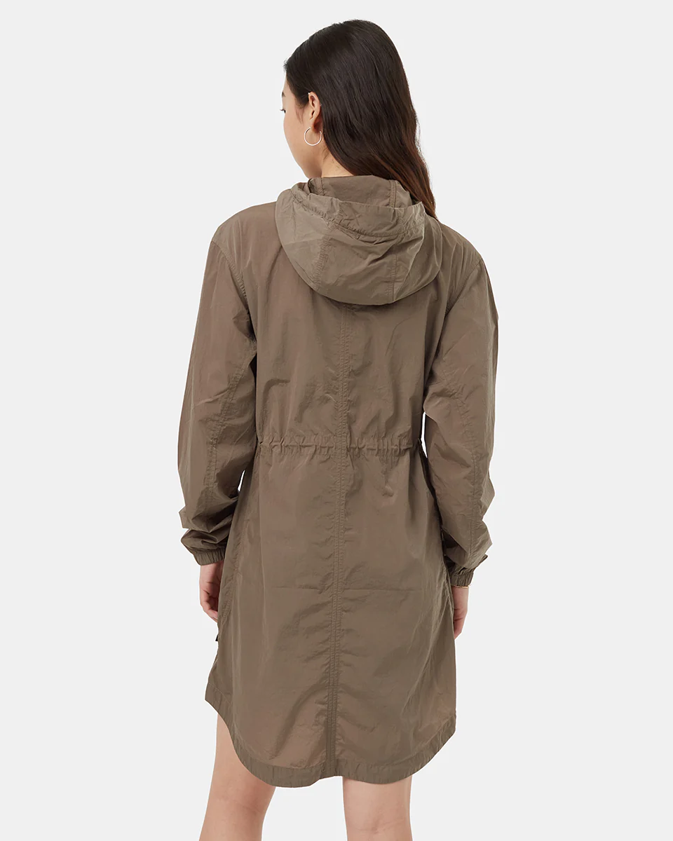 Recycled Nylon Long Jacket - Image 3