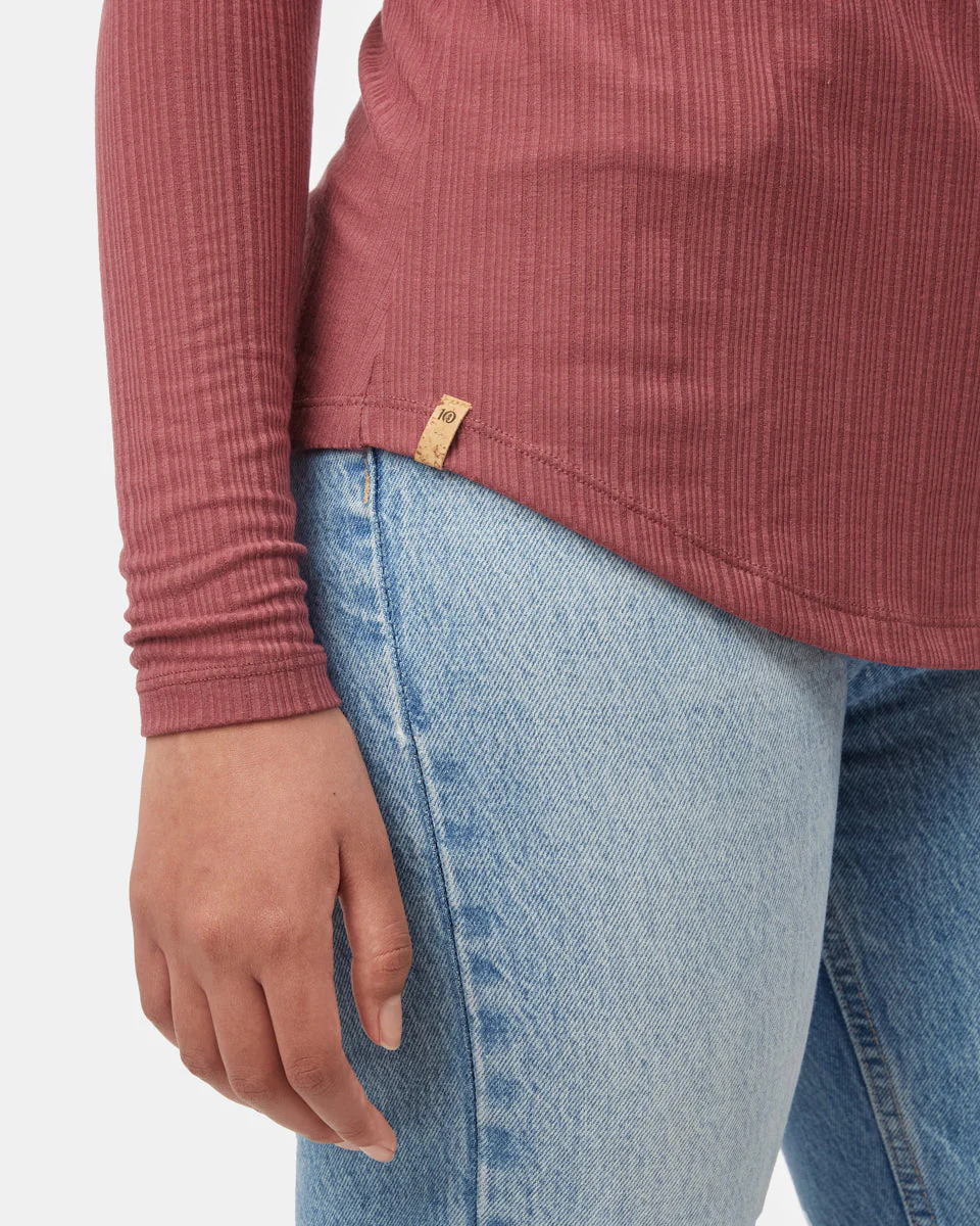 Ribbed Henley Longsleeve - Image 5