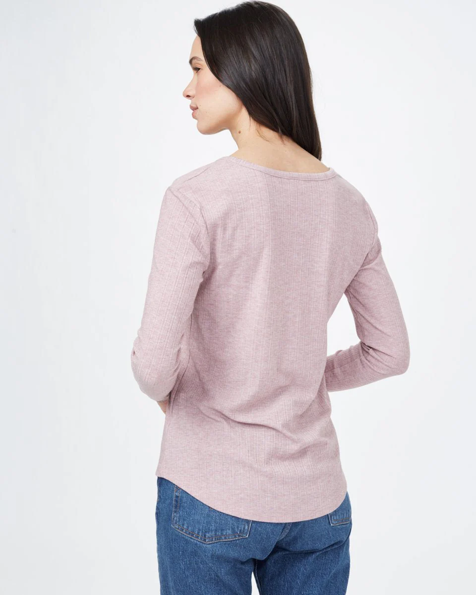 Ribbed Henley Longsleeve - Image 5