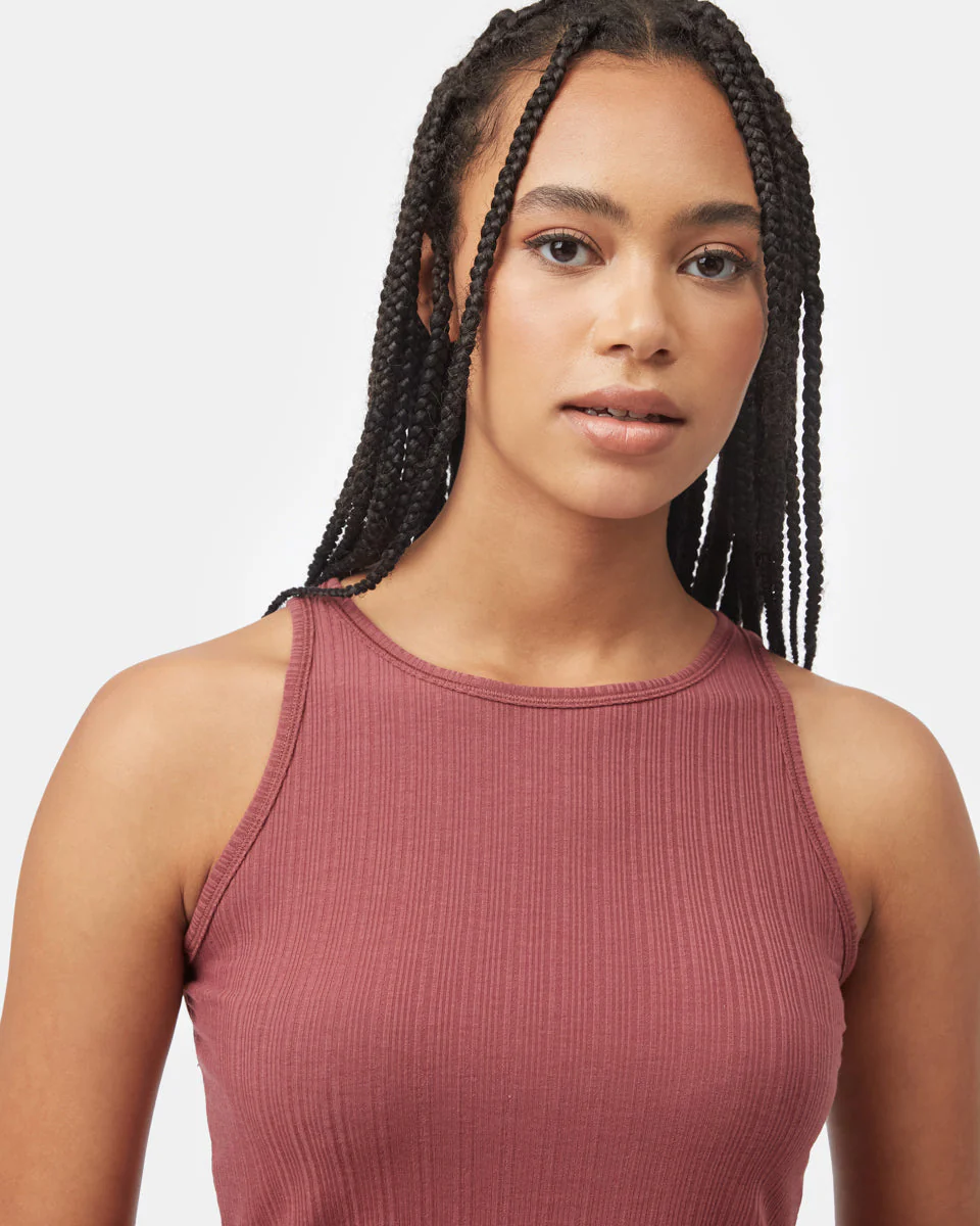 Ribbed High Neck Tank - Image 4